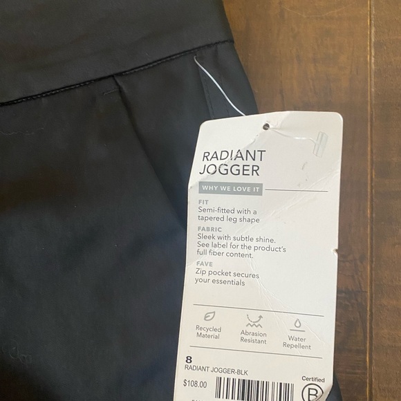 Athleta Black Radiant Joggers - Picture 3 of 11